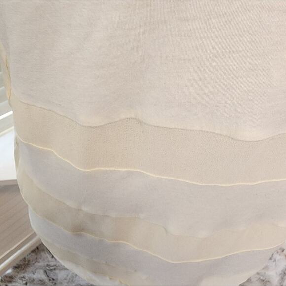 SANDRO BUTTERCUP YELLOW BLOUSE SIZE MED - Picture 4 of 8